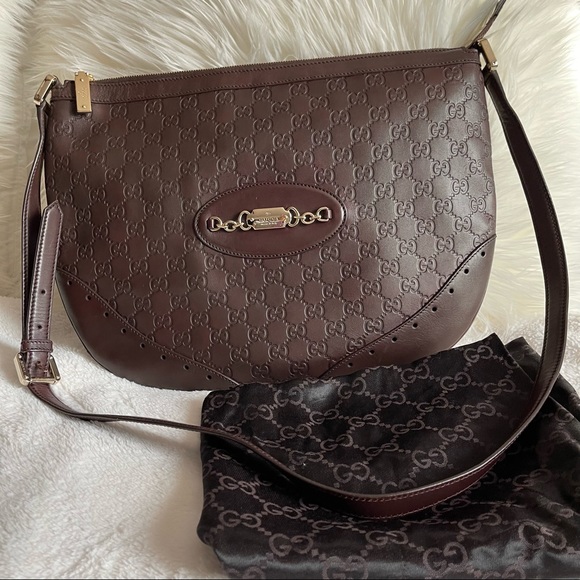 Gucci Bags Gucci Guccissima Crossbody Bag Poshmark